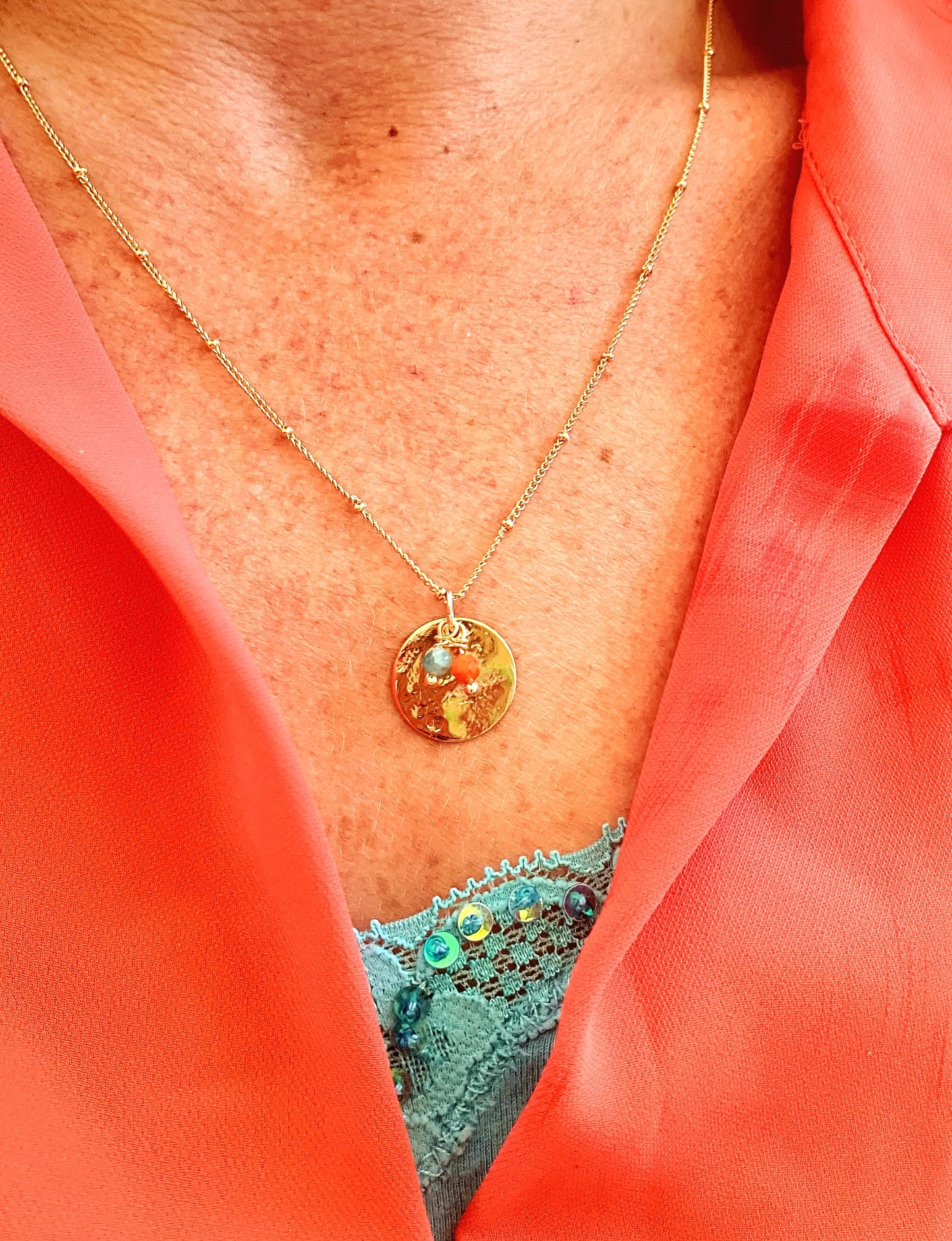 Collier Sweet Candy Orange